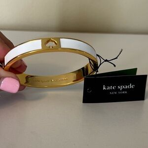 Kate Spade Gold and White Bracelet